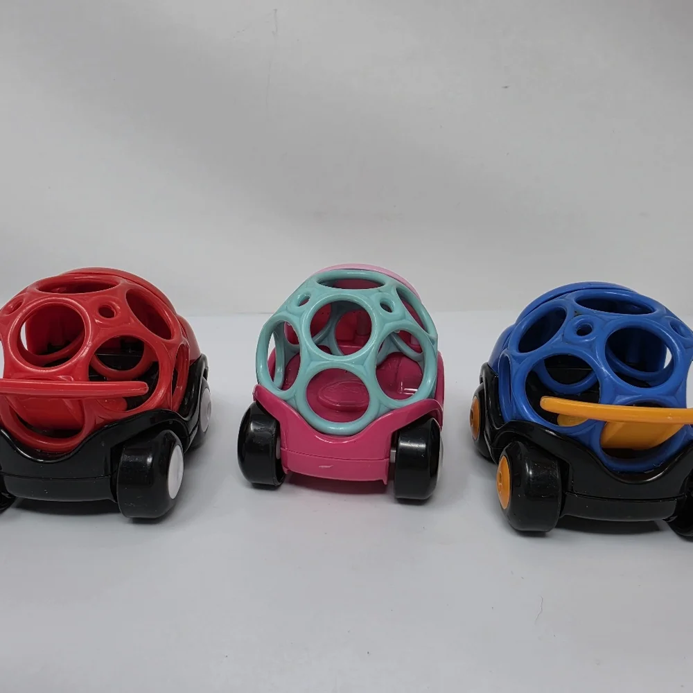 O-Ball Go Grippers Race Cars Lot of 3